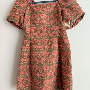 Sezane Spring Jacquard Allya Dress